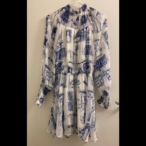 H&M Trend baroque design dress